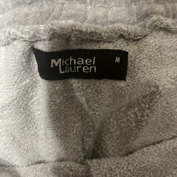 NWT Michael Lauren gray joggers - Picture 4 of 5